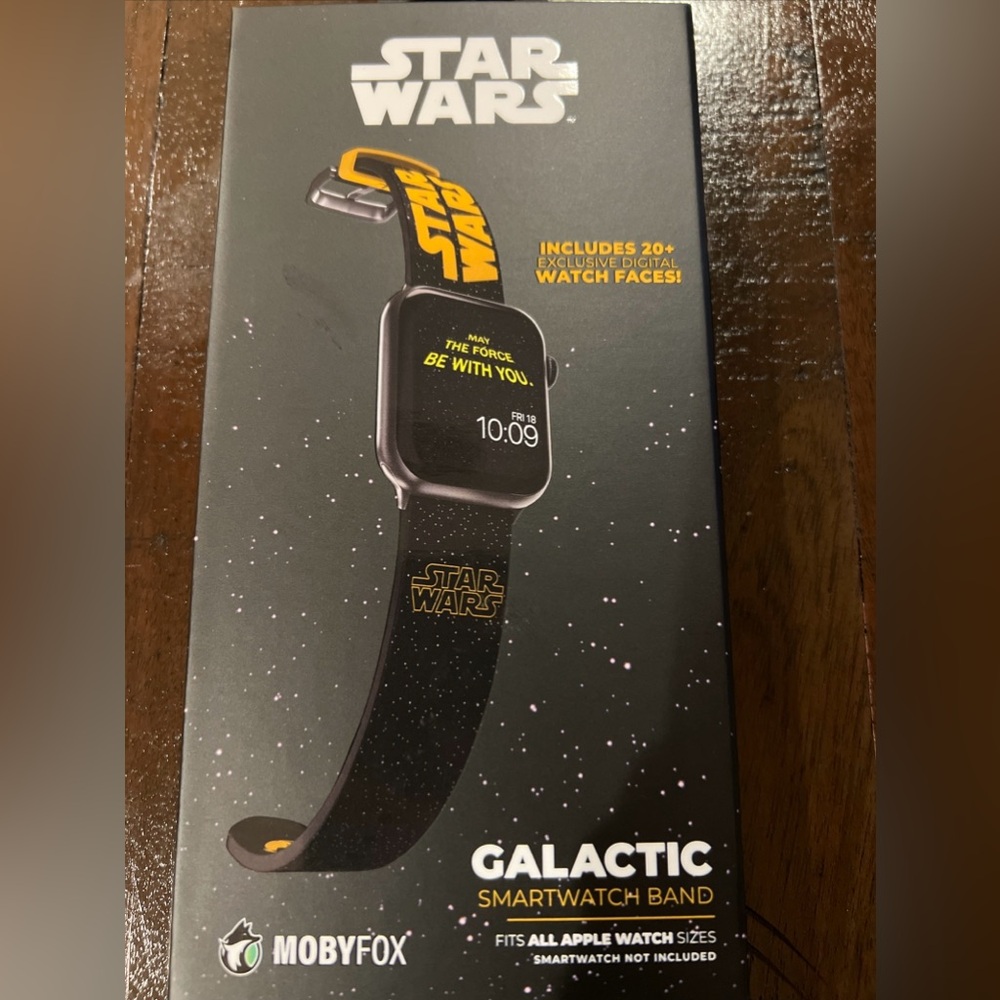 MobyFox Star Wars Galactic Apple Silicone Watch Band 38, 40, 41, 42, 44, 45MM